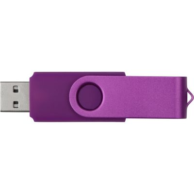 Флеш-карта USB 2.0 8 Gb Квебек Solid, фиолетовый-3