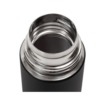 Термос Relaxika 101 (0,35 литра), черный (без лого)-4