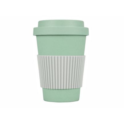 Термокружка Muffin из натуральных волокон, оливковый-1