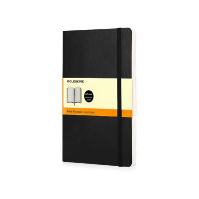 Подарочный набор Moleskine Indiana с блокнотом А5 Soft и ручкой, черный-2
