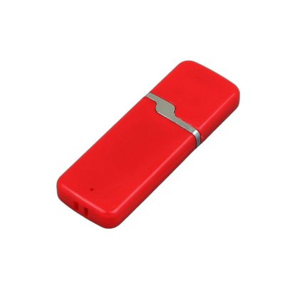 Флешка 3.0 промо прямоугольной формы c оригинальным колпачком, 64 Гб, красный-0