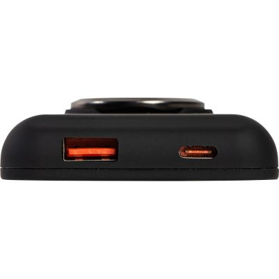 Магнитный беспроводной внешний аккумулятор MagnetIQ, 5000 mah, 10 W, черный-12