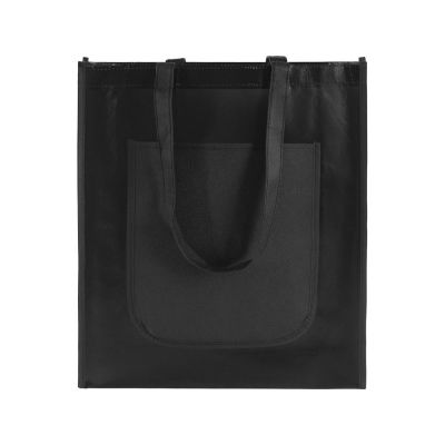 Сумка Tamy для покупок с карманом, черный-3