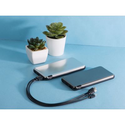 Внешний аккумулятор Forge v.2, металл, 10000mah, серый-13