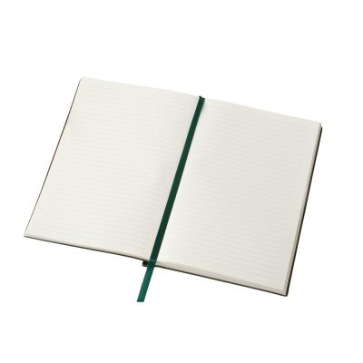 Блокнот А5 Scribe, гибкая обложка, 96 листов 80 гр/м2, зеленый-4