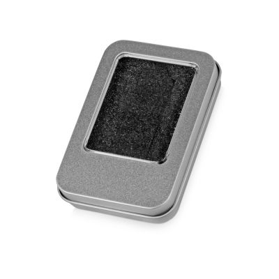 Коробка для флеш-карт Этан, серебристый-0