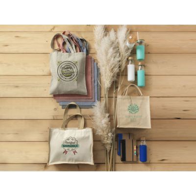 Сумка-тоут Pheebs из переработанного хлопка 150 г/м2, натуральный-4