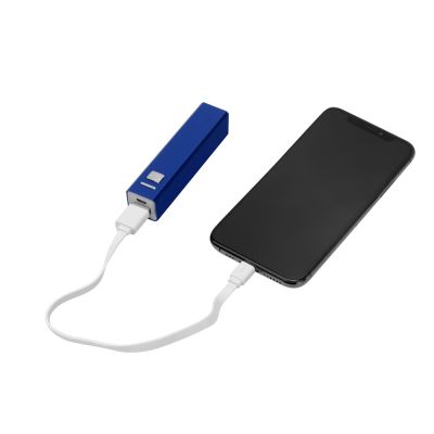 Портативное зарядное устройство Спейс, 3000 mAh, синий-1