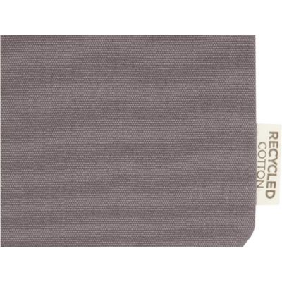 Универсальная эко-сумка Joey из холста, объемом 14 л, серый-3