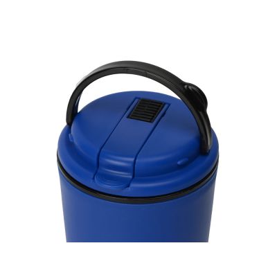 Стакан-тамблер Parma со встроенной трубочкой, 350 мл, цвет синий-2