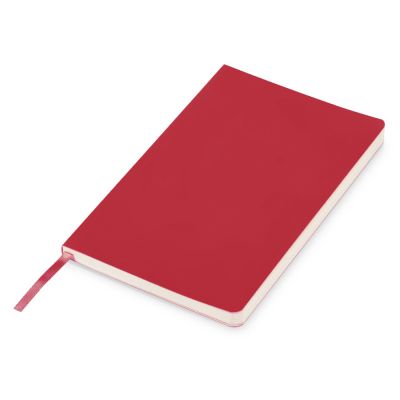 Блокнот Softy 2.0, гибкая обложка A5, 80 листов, красный-0