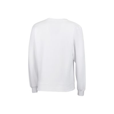 Свитшот оверсайз Lisbon унисекс, белый-3