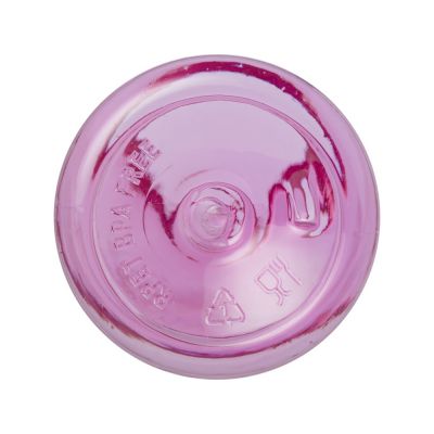 Bodhi бутылка для воды из вторичного ПЭТ объемом 500 мл - пурпурный розовый прозрачный-3