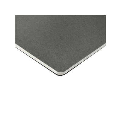 Бизнес тетрадь А5 Megapolis flex 60 л. soft touch клетка, серый-3