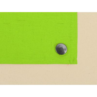 Складная хлопковая сумка для шопинга Gross с карманом, зеленое яблоко-4