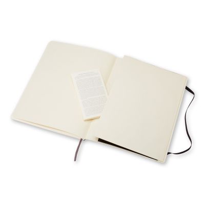 Записная книжка Moleskine Classic Soft (в линейку), ХLarge (19х25 см), черный-3