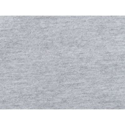 Футболка из френч терри Warsaw унисекс 220гр, серый меланж-13