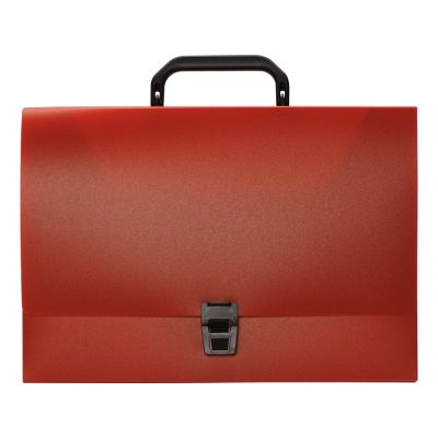 Папка-портфель А4, красный-1