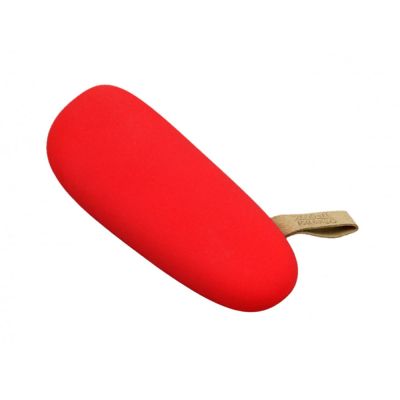PB_Small_stone Универсальное зарядное устройство power bank в форме камня. 2600MAH. Красный-1