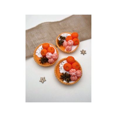 Мыло ручной работы Тарталетка с мандаринами-5