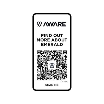 Emerald поло унисекс с коротким рукавом из переработанных материалов Aware™. - Нейви-4