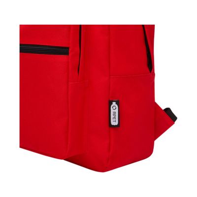 Рюкзак из вторичного ПЭТ Retrend, красный-3