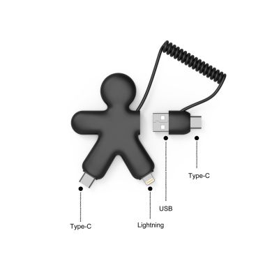 Зарядный кабель BUDDY ECO, черный-2