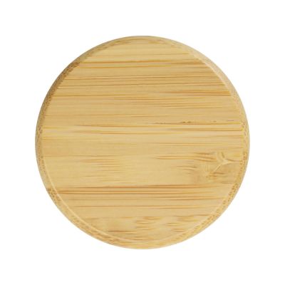 Стеклянная бутылка с бамбуковой крышкой Foggy, 600мл, белый (Р)-4