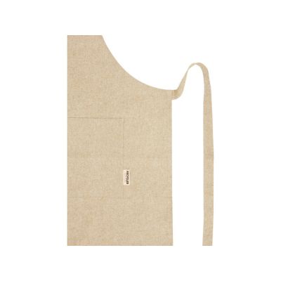 Pheebs 200 g/m2 recycled cotton apron, натуральный-2