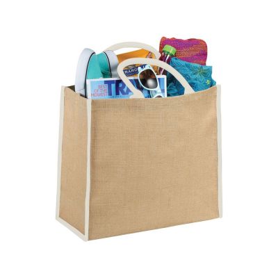 Сумка для покупок, натуральный/белый-1