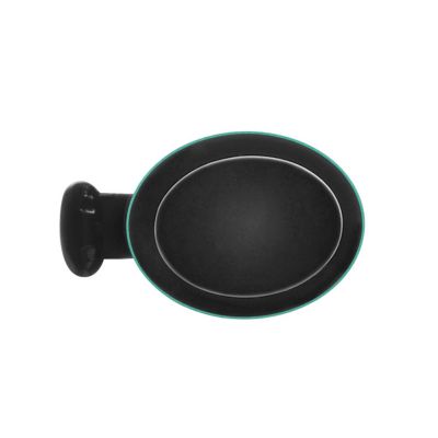 Металлическая шариковая ручка soft touch Ellipse gum, бирюзовый-1