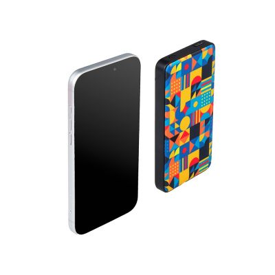 Портативное зарядное устройство с возможностью полноцветной печати на ткани по индивидуальному дизайну клиента-9