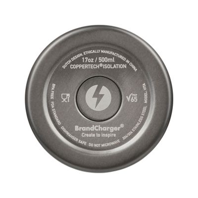 Вакуумная термобутылка с медной изоляцией Vita, 500 мл, серый-5