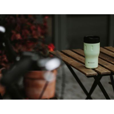 Термос питьевой, вакуумный, бытовой, тм bobber. Объем 0,35 литра. Артикул Tumbler-350 Mint Cooler-7