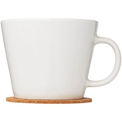 Набор чашек с костерами Hartley, белый-4