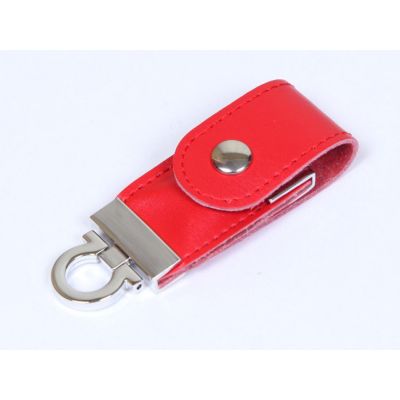 USB-флешка на 32 Гб в виде брелка, красный-1