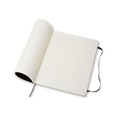 Записная книжка Moleskine Classic Soft (в линейку), ХLarge (19х25 см), черный-2