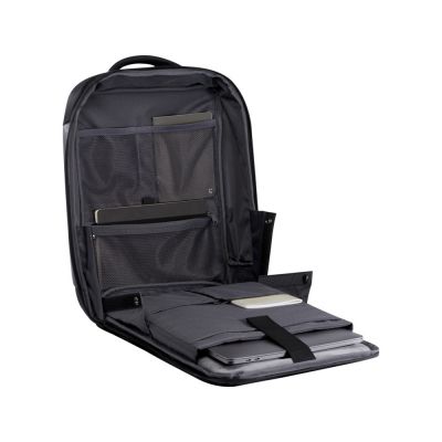 Expedition Pro компактный рюкзак для ноутбука 15,6 из переработанных материалов, 12 л - Черный-3