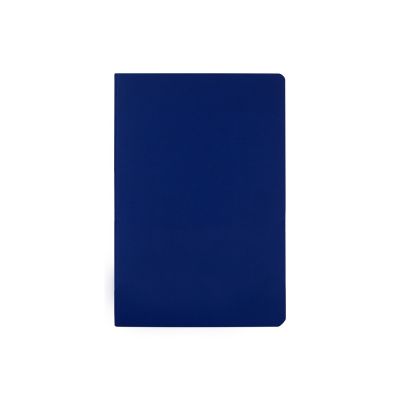 Бизнес тетрадь А5 Megapolis flex 60 л. soft touch клетка, синий-0