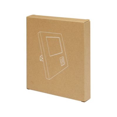 Бамбуковая фоторамка Sasa с метеостанцией, натуральный-4