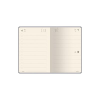 Ежедневник А5 датированный Megapolis Nappa на 2026, темно-синий-9