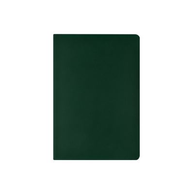 Бизнес тетрадь А5 Megapolis flex 60 л. soft touch клетка, зеленый-1