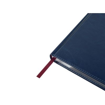 Ежедневник недатированный А5 Sidney Nebraska, синий (серебряный обрез, серебряные уголки)-2