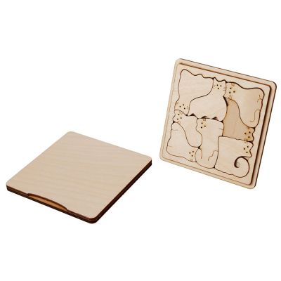 Деревянная головоломка Catgram-11