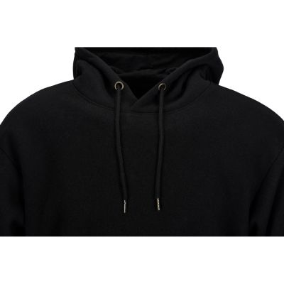Толстовка с капюшоном оверсайз Lisbon унисекс, черный-4