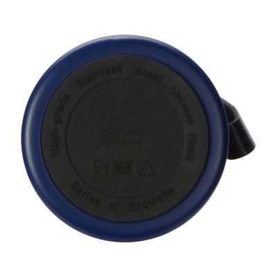 Вакуумный термос Story c покрытием powder, темно-синий-6