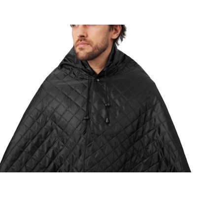 Пончо Cappy с капюшоном на липучке в мешке, черный-3