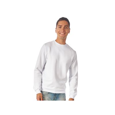 Свитшот Monaco унисекс, белый-3