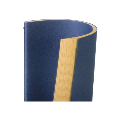 Блокнот Monet, гибкая обложка A5 из моющегося крафта, 32 листа, темно-синий-4