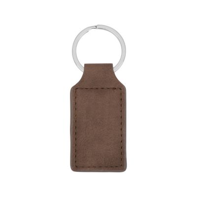 Брелок Alen прямоугольный, темно-коричневый-1